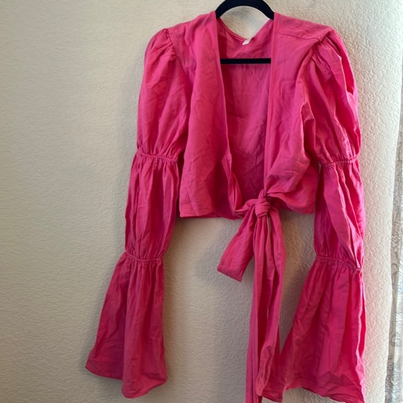 Bananhot X REVOLVE Tie Front Top - Picture 3 of 7